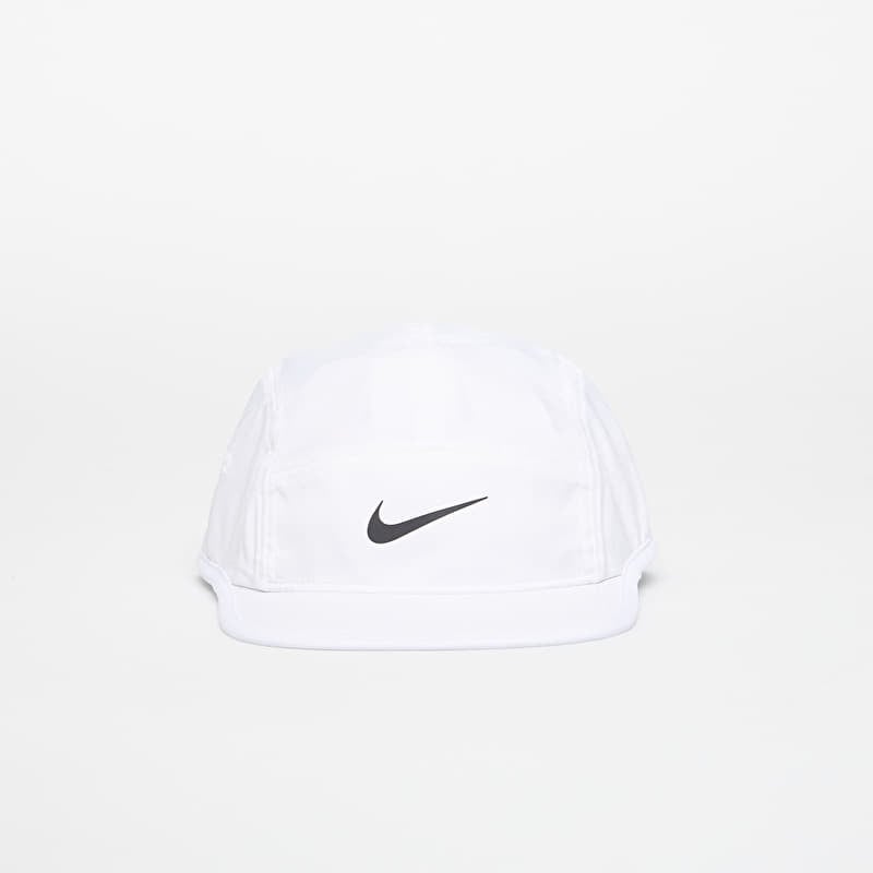 Hette Nike Dri-FIT Fly Unstructured Swoosh Cap White/ Anthracite/ Black