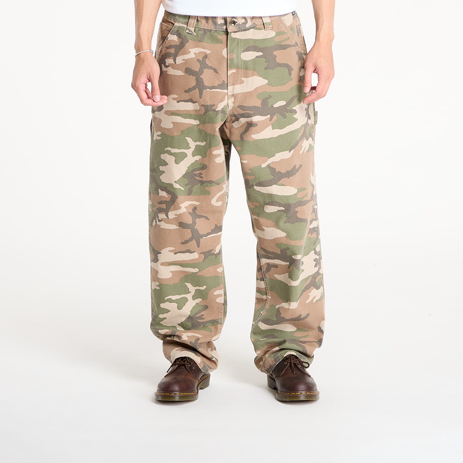 Pants Vans Drill Chore Carpenter L Vintage Camo 32