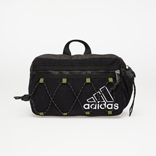 Τσάντα μέσης adidas Waist Bag Black/ Collegiate Green