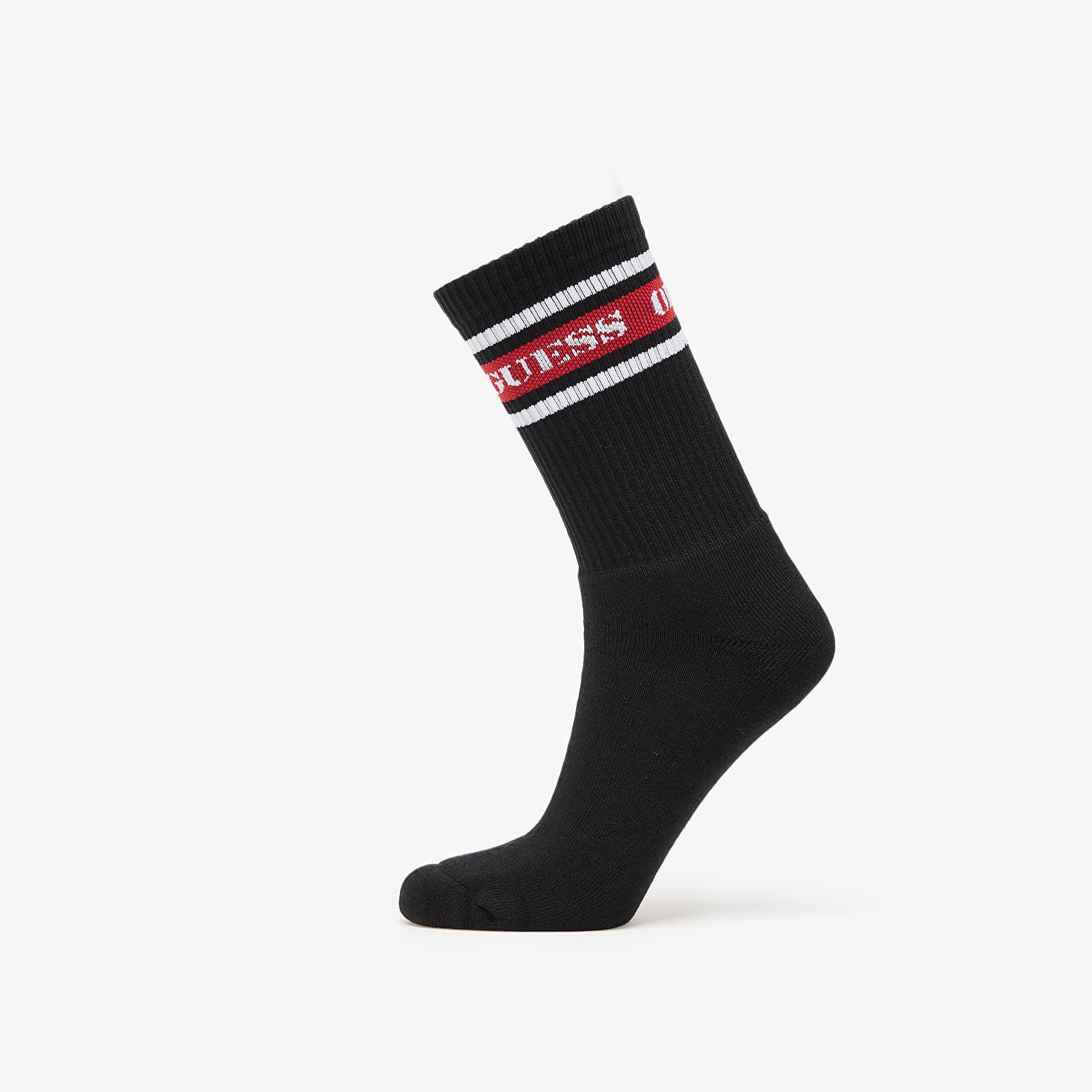 Guess Originals Stripe Loguess Socks Black Universal