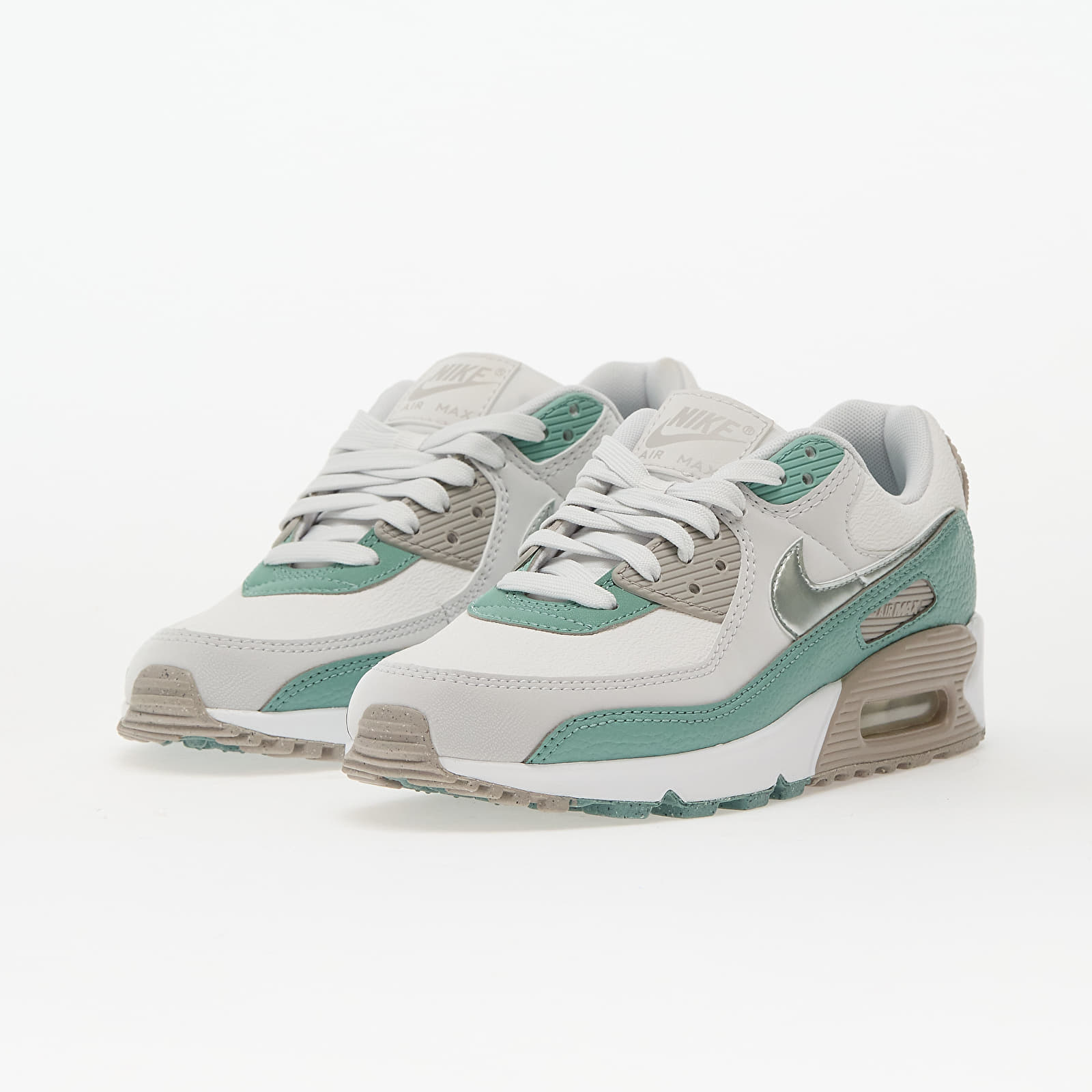 Women's sneakers and shoes Nike Wmns Air Max 90 Nn Prm Photon Dust/ Lt Silver-Cannon-College Grey-Platinum Tint-White