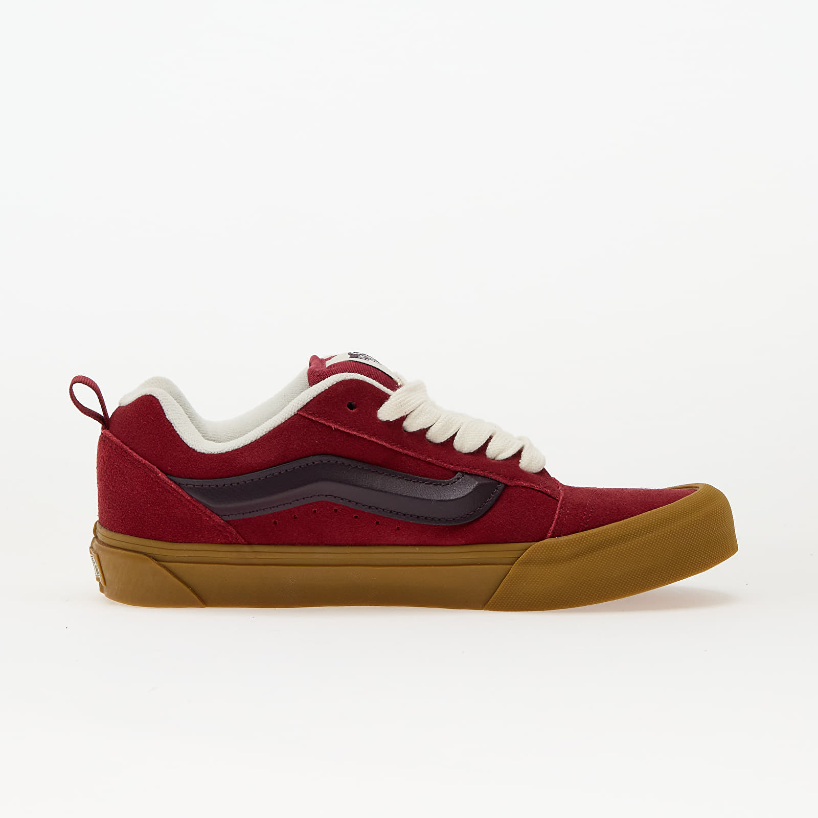 Men's sneakers and shoes Vans Knu Skool Gum Bordeaux