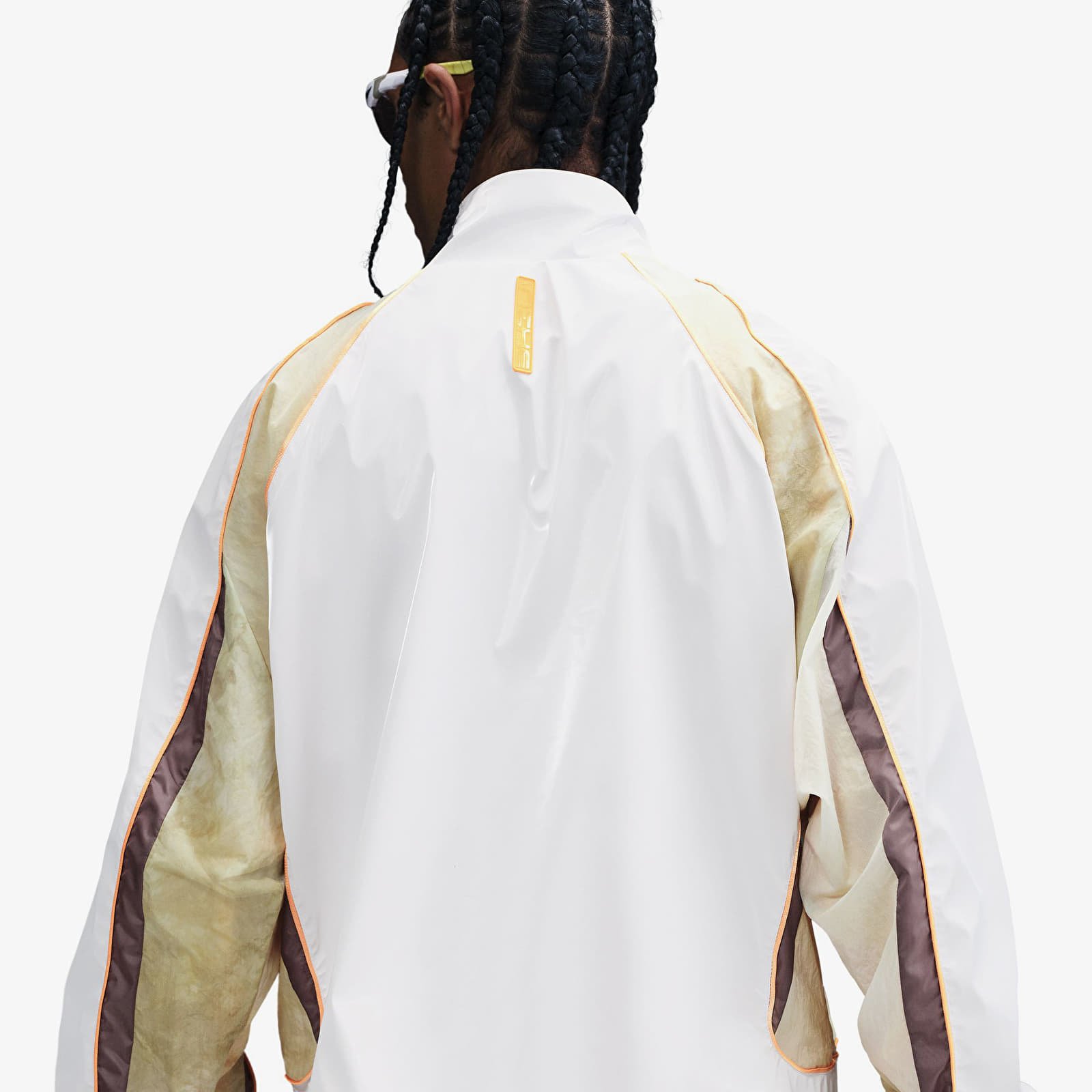 Chaquetas de hombre Nike Project F.R.O.G. Men's Track Jacket White/ Olive Aura/ Taupe Grey/ Sundial