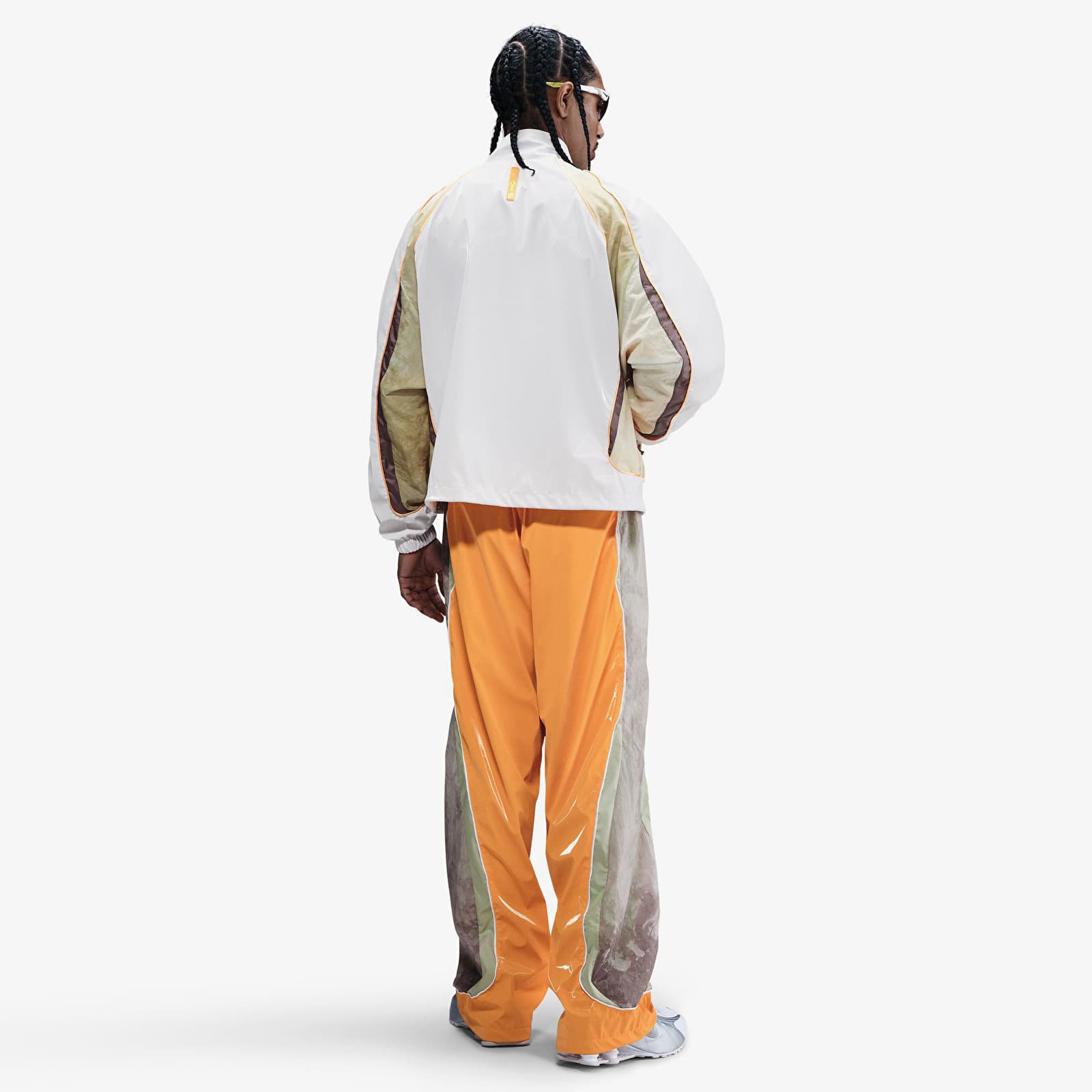 Chaquetas de hombre Nike Project F.R.O.G. Men's Track Jacket White/ Olive Aura/ Taupe Grey/ Sundial