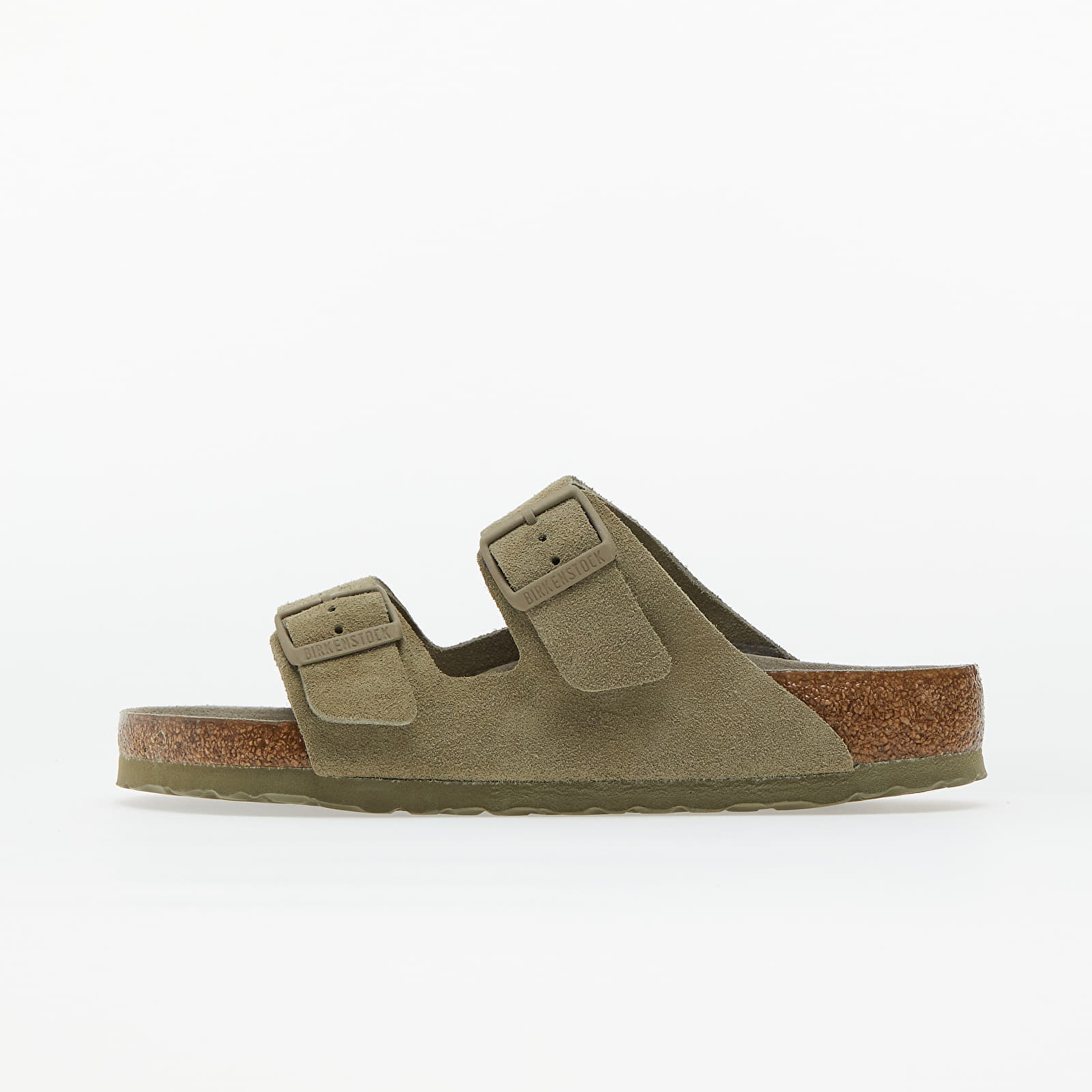 Ténis e sapatos para homem Birkenstock Arizona Birko-Flor Soft Faded Khaki