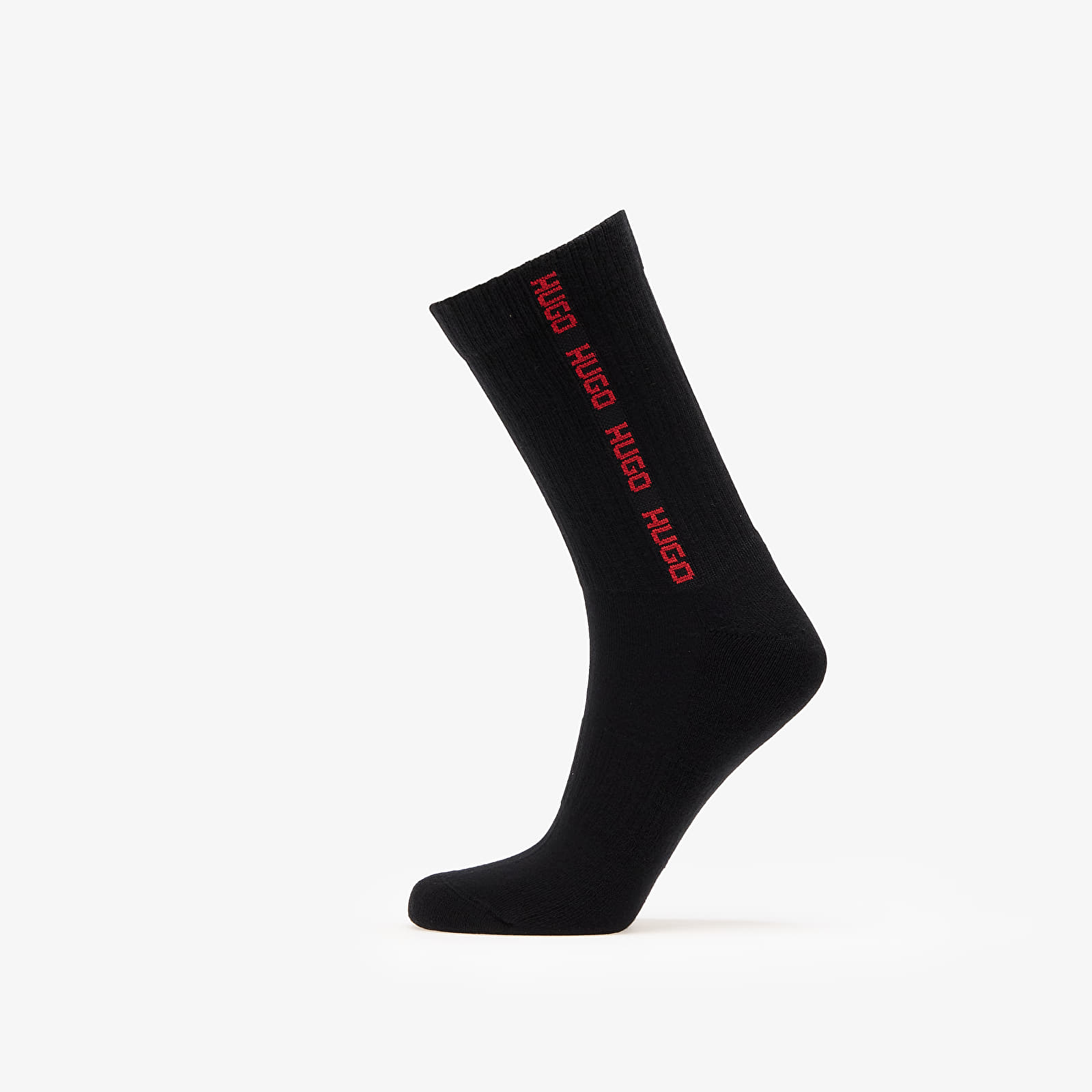 Miesten sukat Hugo Boss 3-Pack Qs Rib Tape Md Black