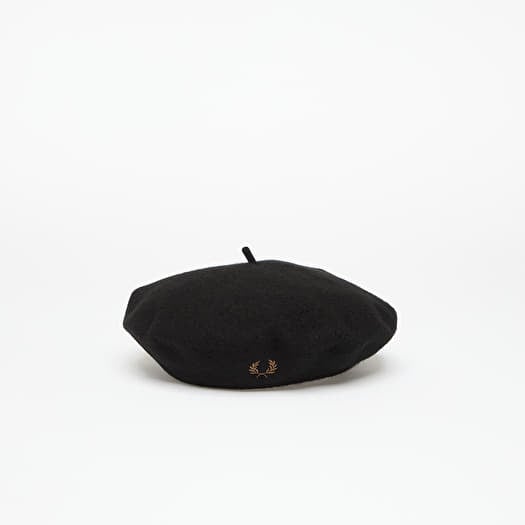 Hoed FRED PERRY Beret Black