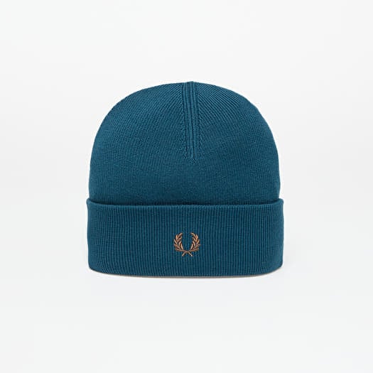 Hattu FRED PERRY Classic Beanie Drkptrl/ Shdstone