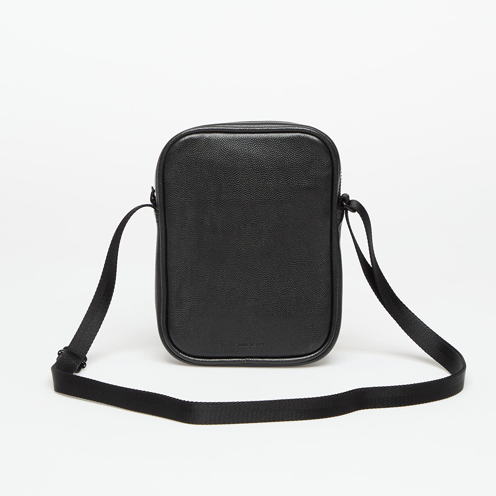 Men's Shoulder Bags FRED PERRY Scotchgrain Leather Side Bag Black