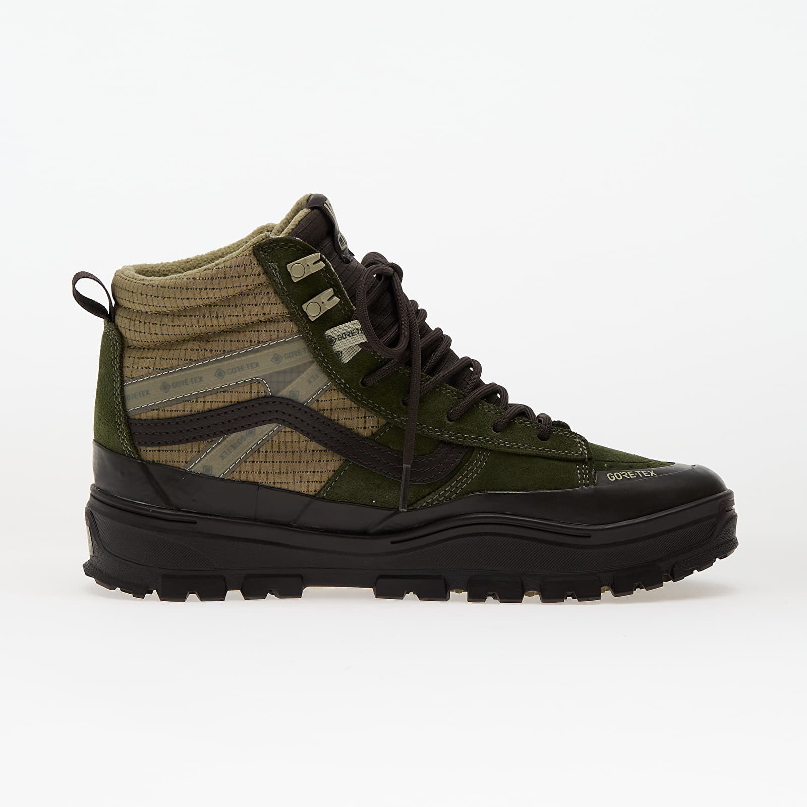 Miesten lenkkarit ja kengät Vans MTE Sk8-Hi Gore-Tex Insulated Dark Green/ Dark Brown