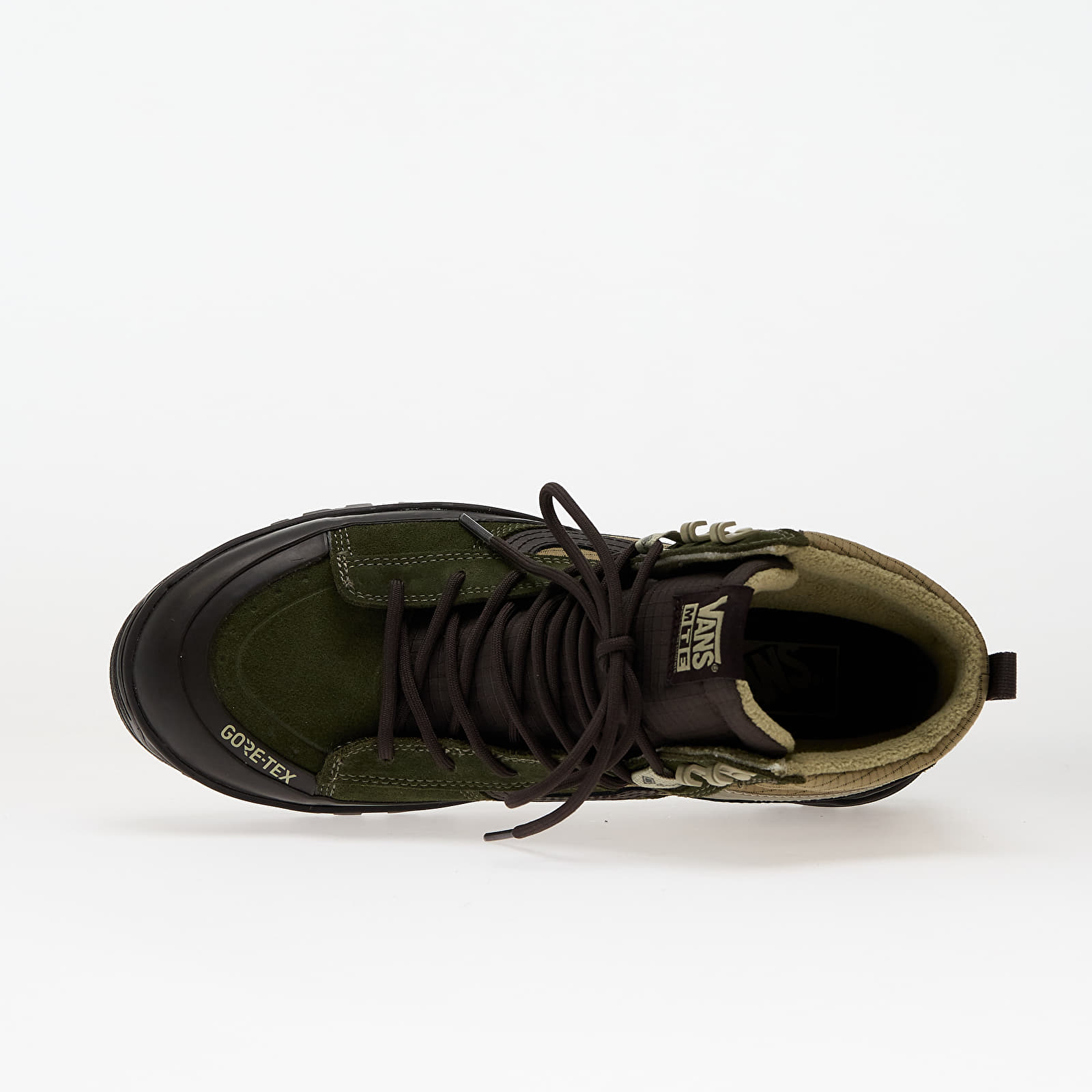 Miesten lenkkarit ja kengät Vans MTE Sk8-Hi Gore-Tex Insulated Dark Green/ Dark Brown