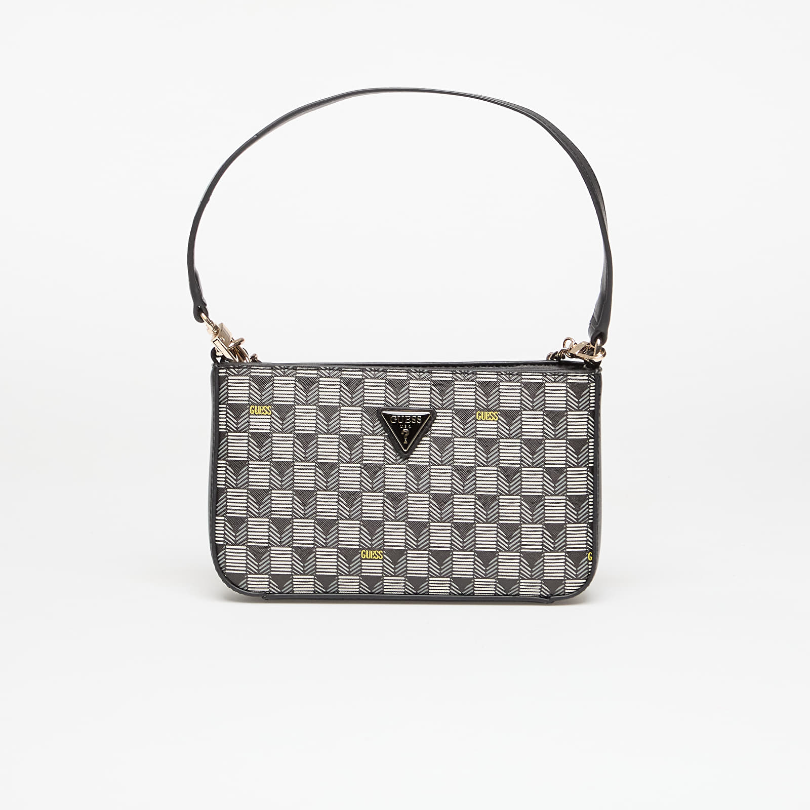 Naisten käsilaukut GUESS G Wave II Mini Top Zp Shoulder Bag Black Logo