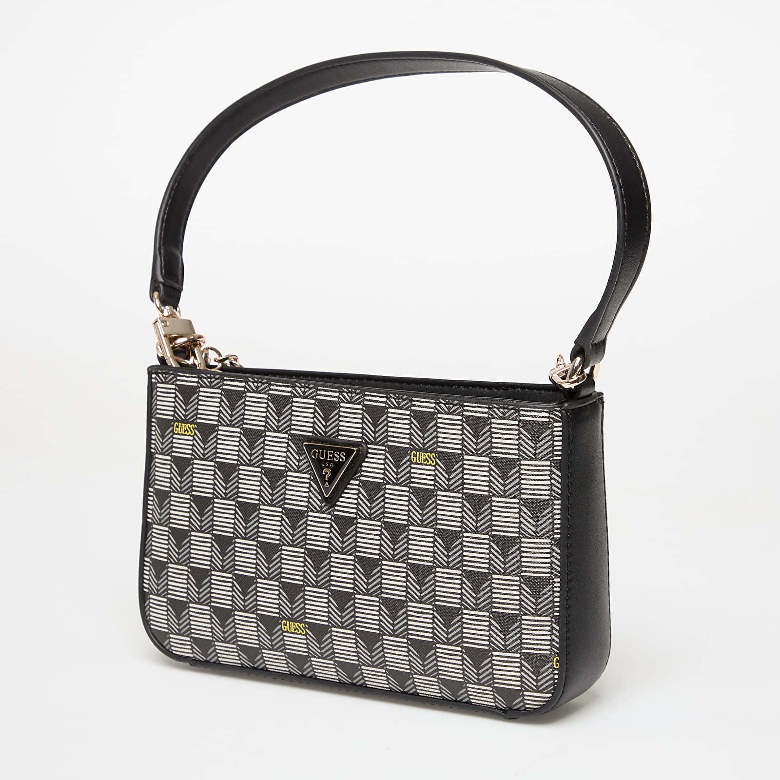 Naisten käsilaukut GUESS G Wave II Mini Top Zp Shoulder Bag Black Logo