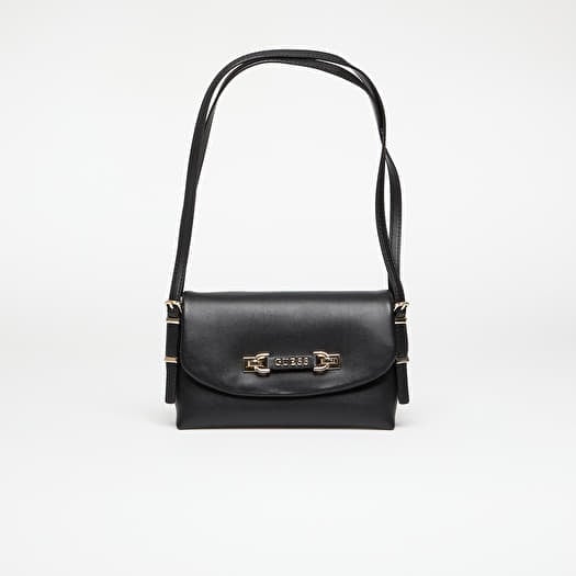 GUESS Lefia Flap Shoulder Bag Black