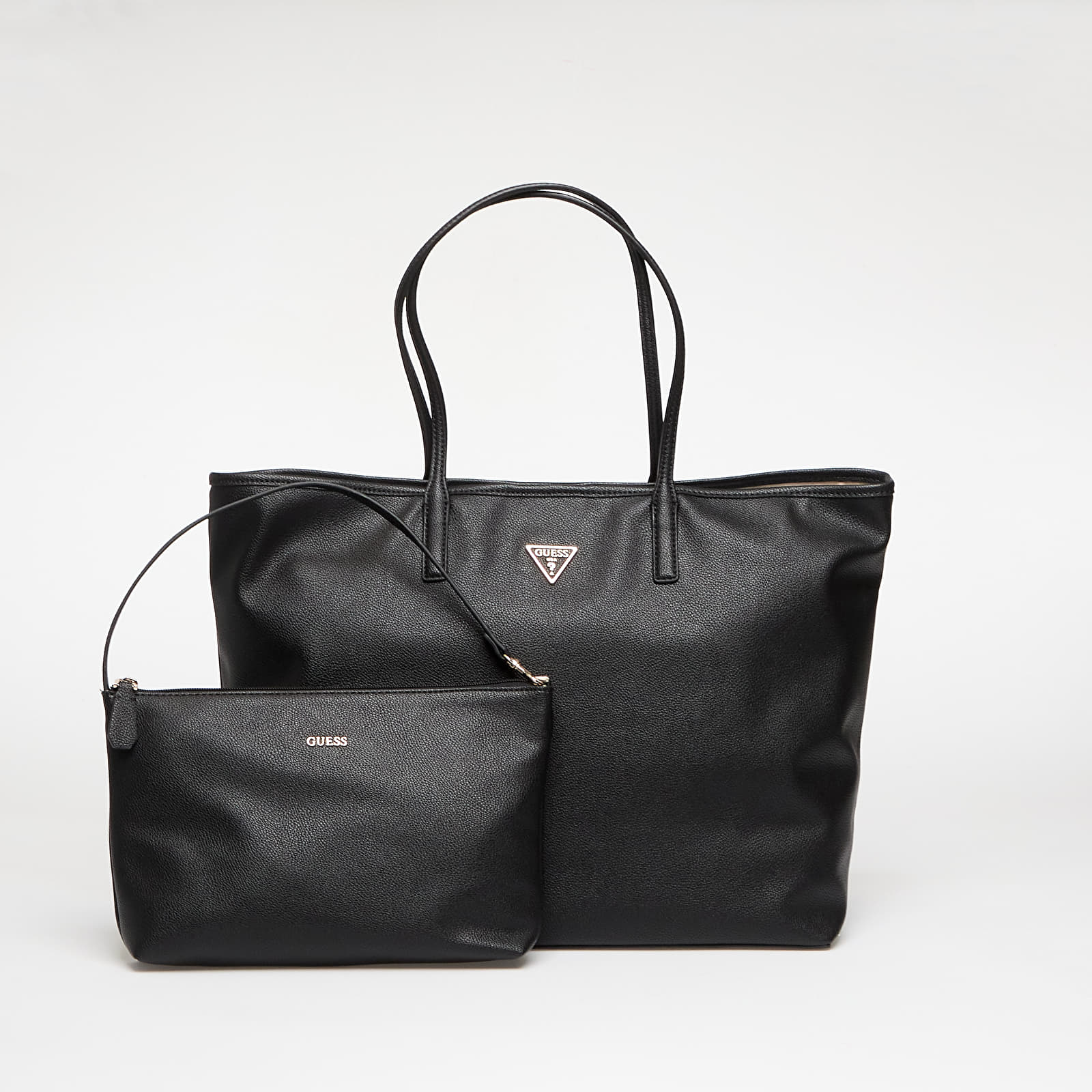 Käsilaukut GUESS Eco Victtoria Lrg 2 In 1 Tote Black