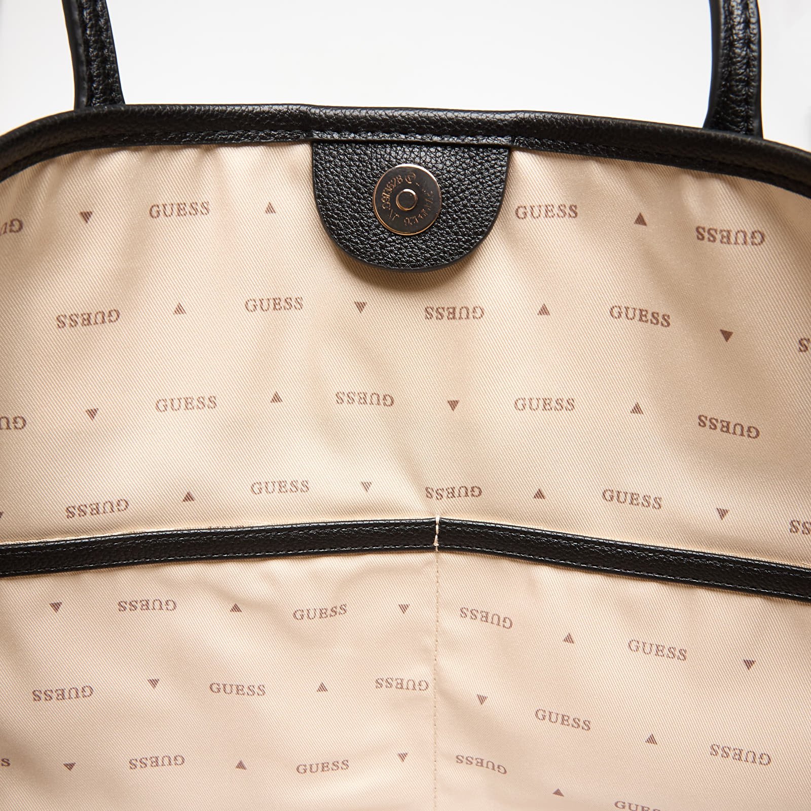 Käsilaukut GUESS Eco Victtoria Lrg 2 In 1 Tote Coal Logo
