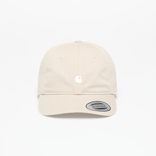 Pet Carhartt WIP Madison Logo Cap Fleur De Sel/ Wax