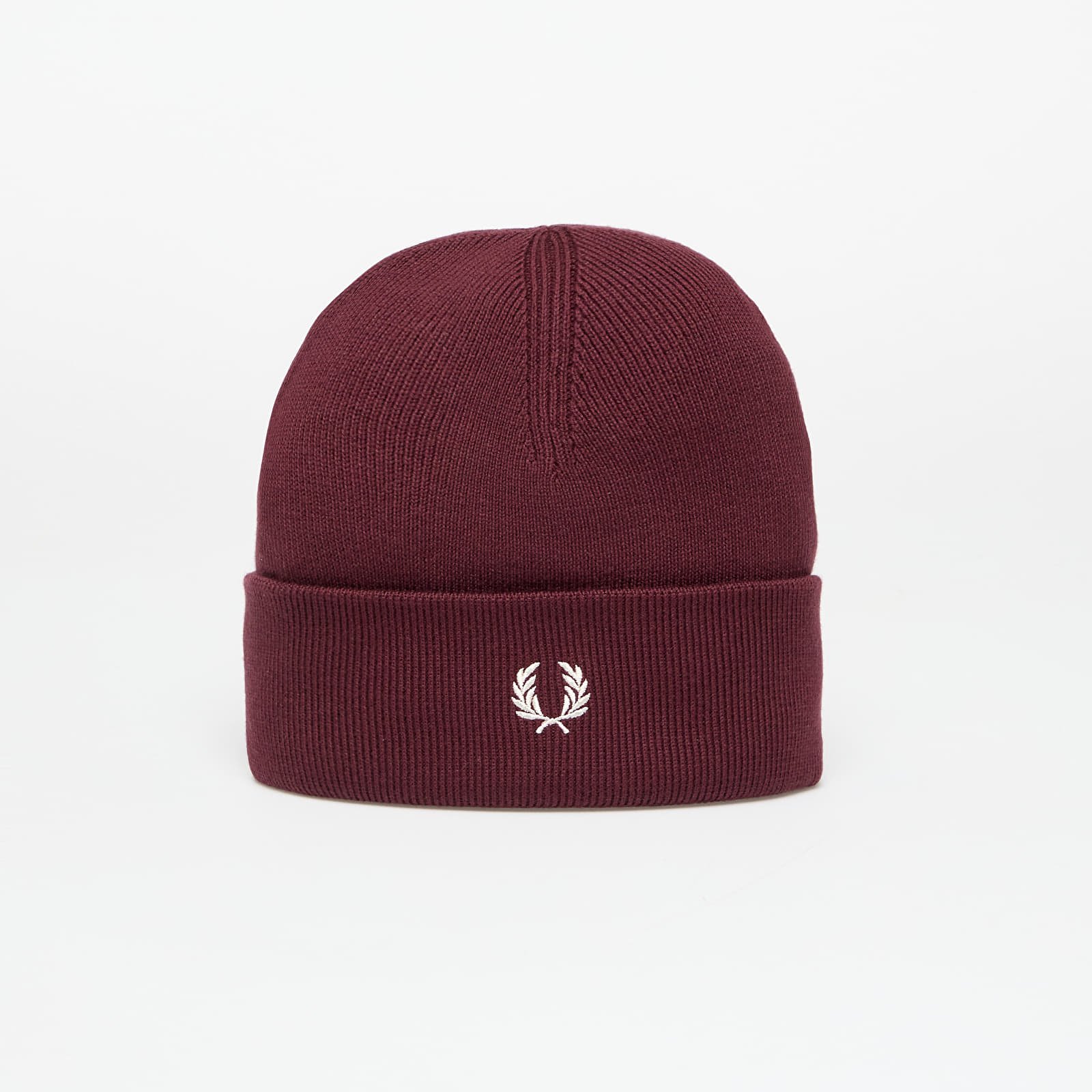 Chapéus de homem FRED PERRY Classic Beanie Oxblood