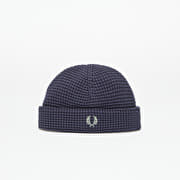 FRED PERRY Waffle Beanie Dark Airforce
