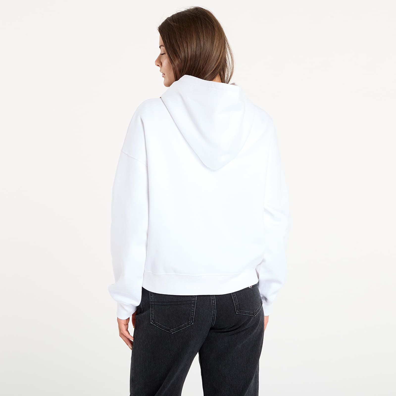 Naisten collegepaidat Guess Jeans Hood Os American White