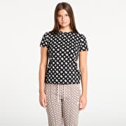 GUESS Gloria Peony Ss T-Shirt Black