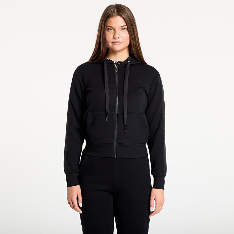 Sweatshirt GUESS New Hooded Scuba Sweatshirt Black