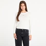 Guess Jeans Ls Cn Embro Slim White