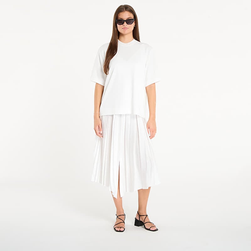 Klänning AllSaints Jax Tee Dress Chalk White