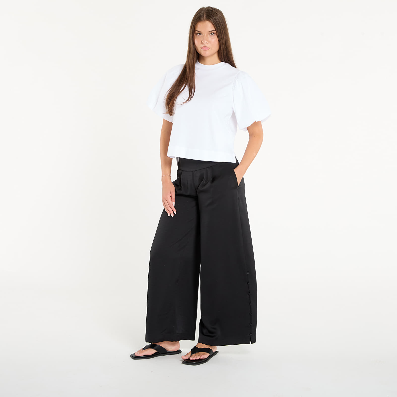 T-shirts de senhora AllSaints Jess Tee Optic White