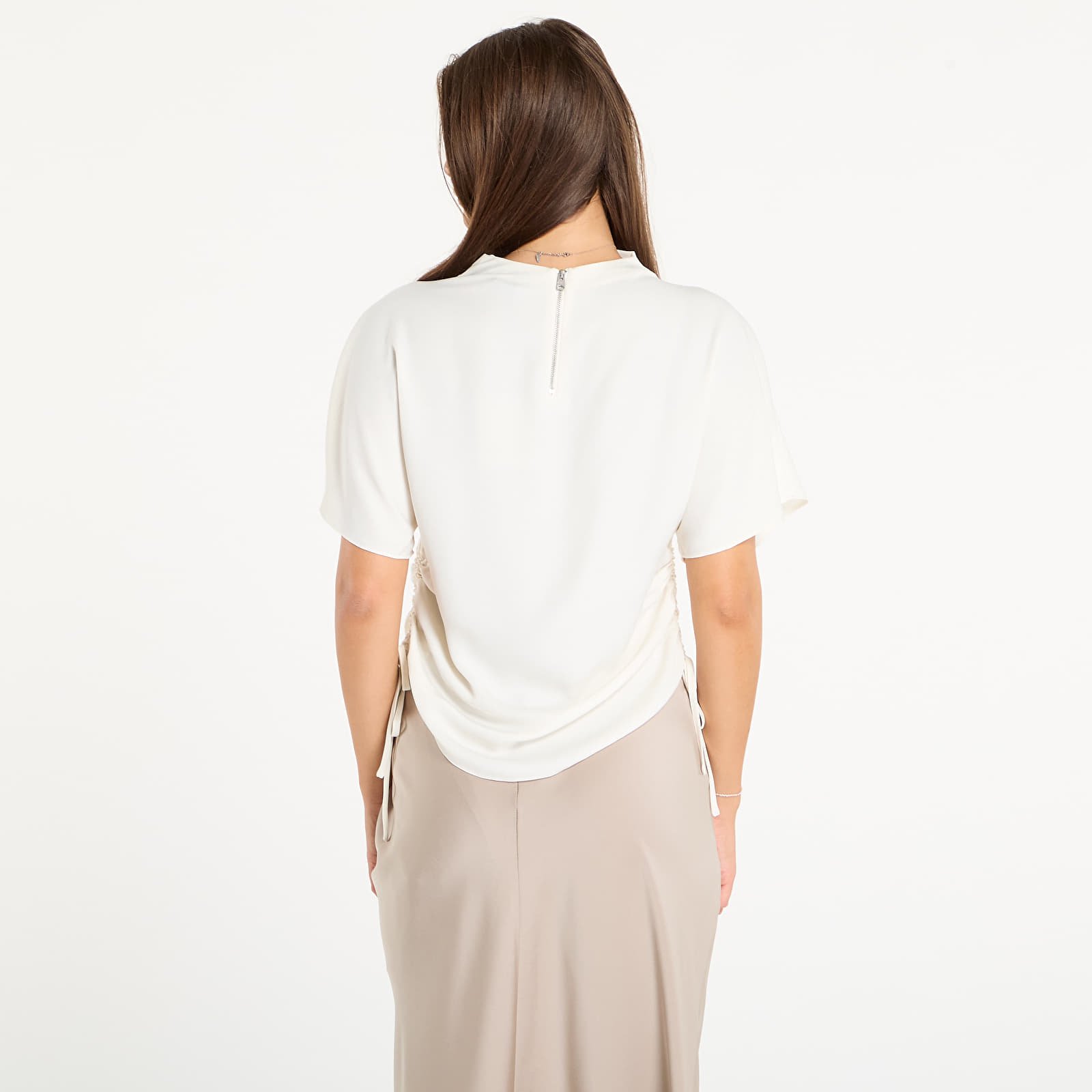 T-shirts de senhora AllSaints Leslie Top Antique White