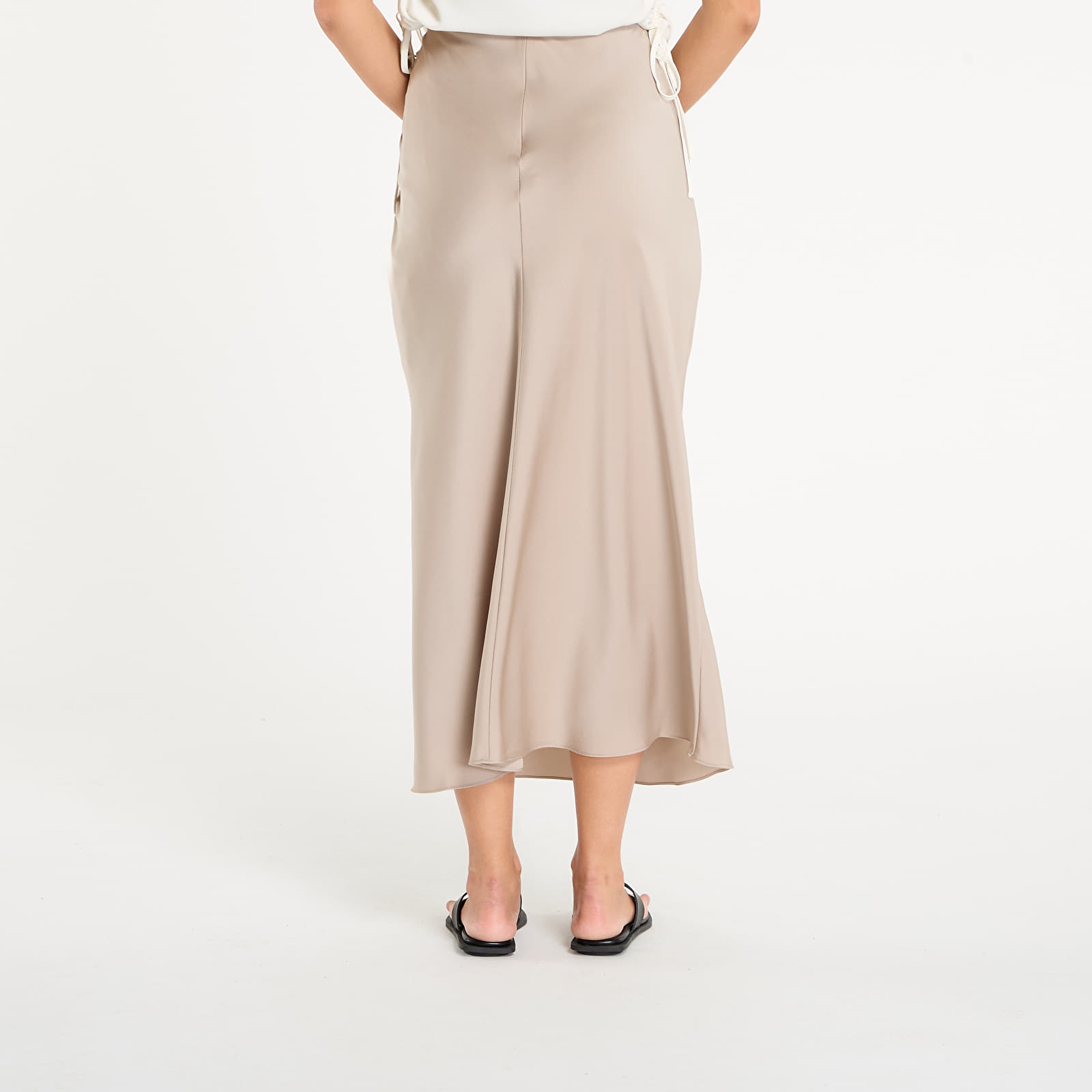 Faldas de mujer AllSaints Alexia Skirt Taupe Grey