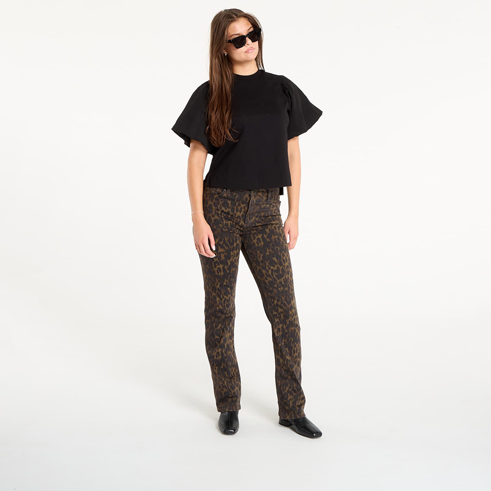 T-shirts de senhora AllSaints Jess Tee Black