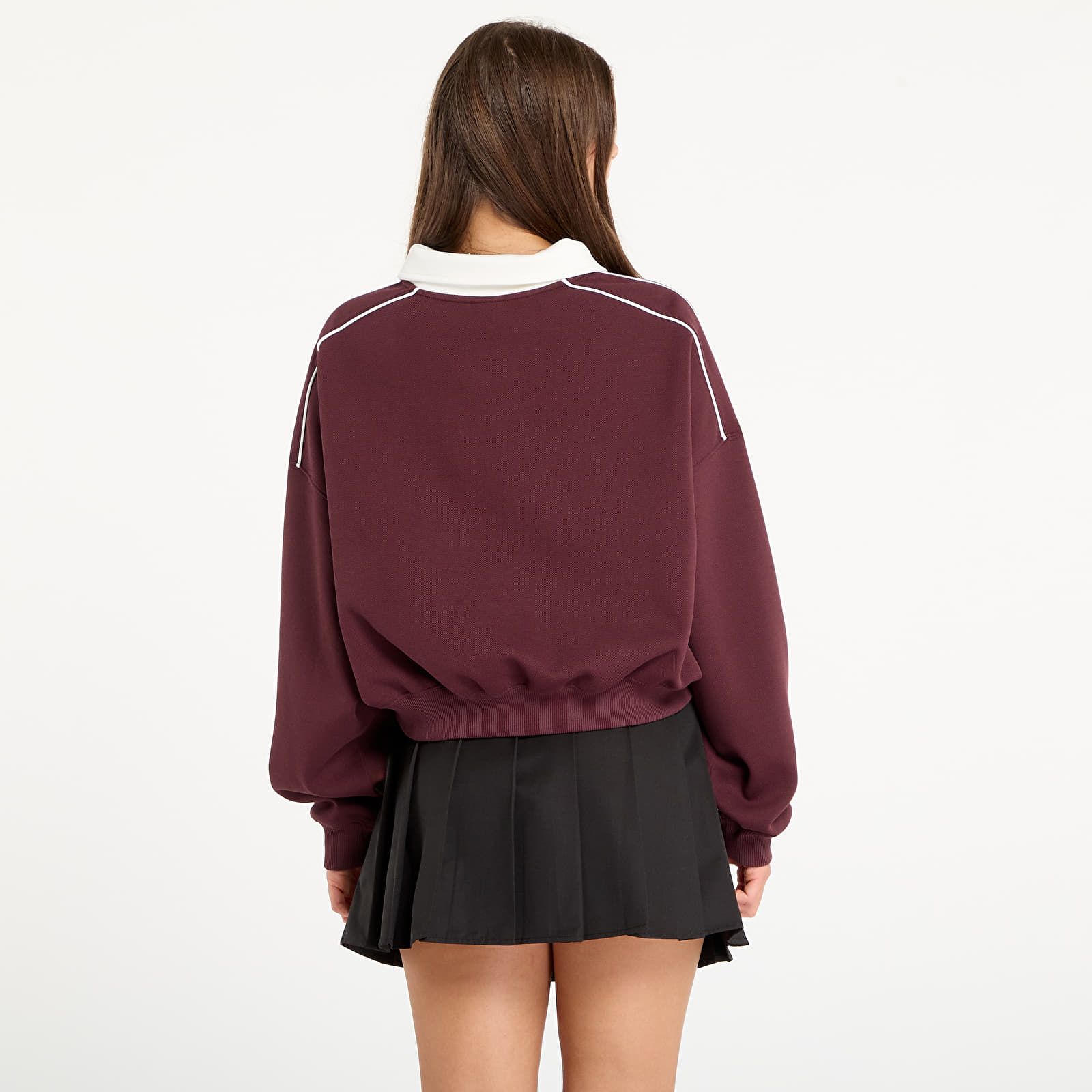 Γυναικεία φούτερ  Nike W Coverup Burgundy Crush/ Sail