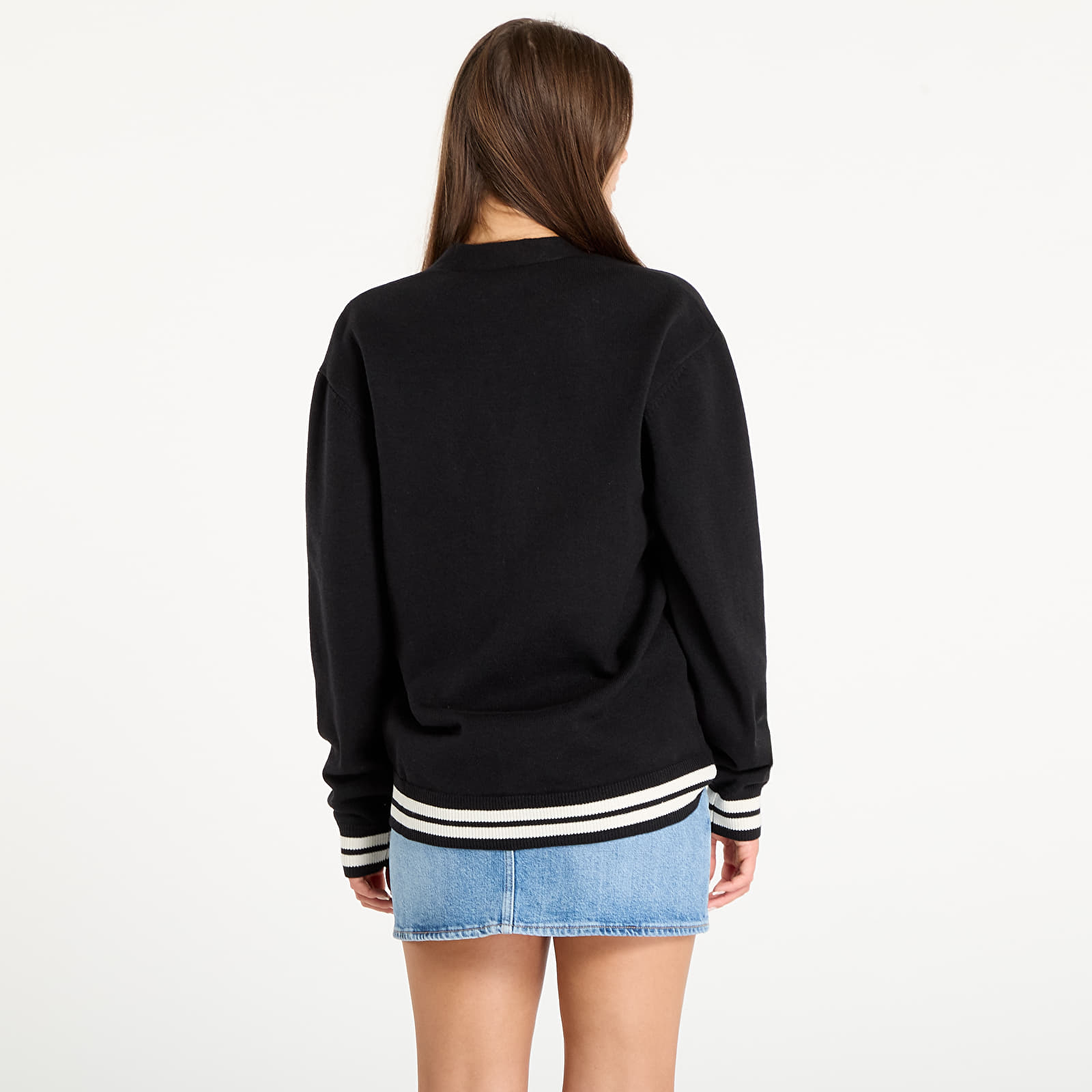 Gensere for menn New Era MLB Knit Cardigan New York Yankees UNISEX Black