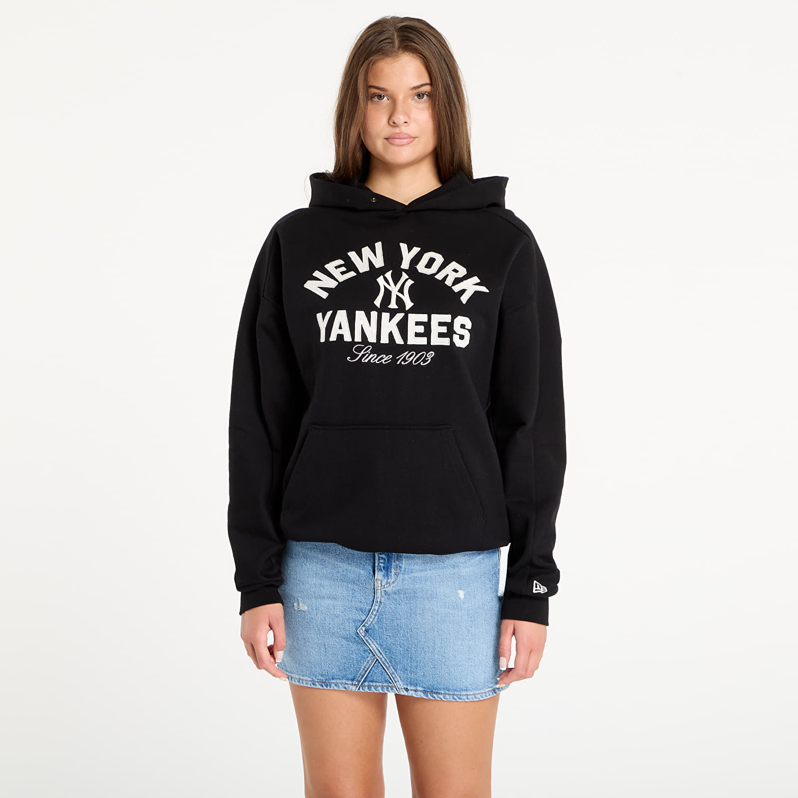 Sweatshirt New Era MLB Heritage Hoodie New York Yankees UNISEX Black S