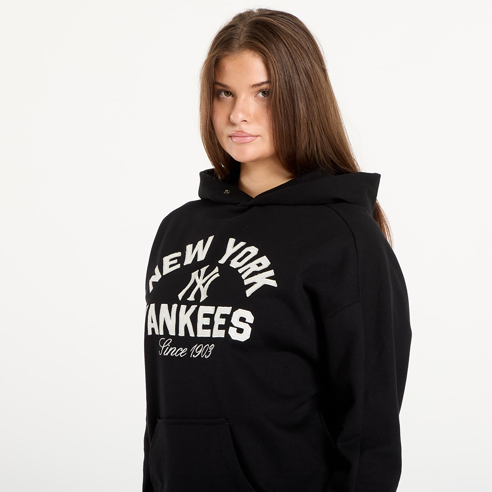 Vīriešu džemperi New Era MLB Heritage Hoodie New York Yankees UNISEX Black