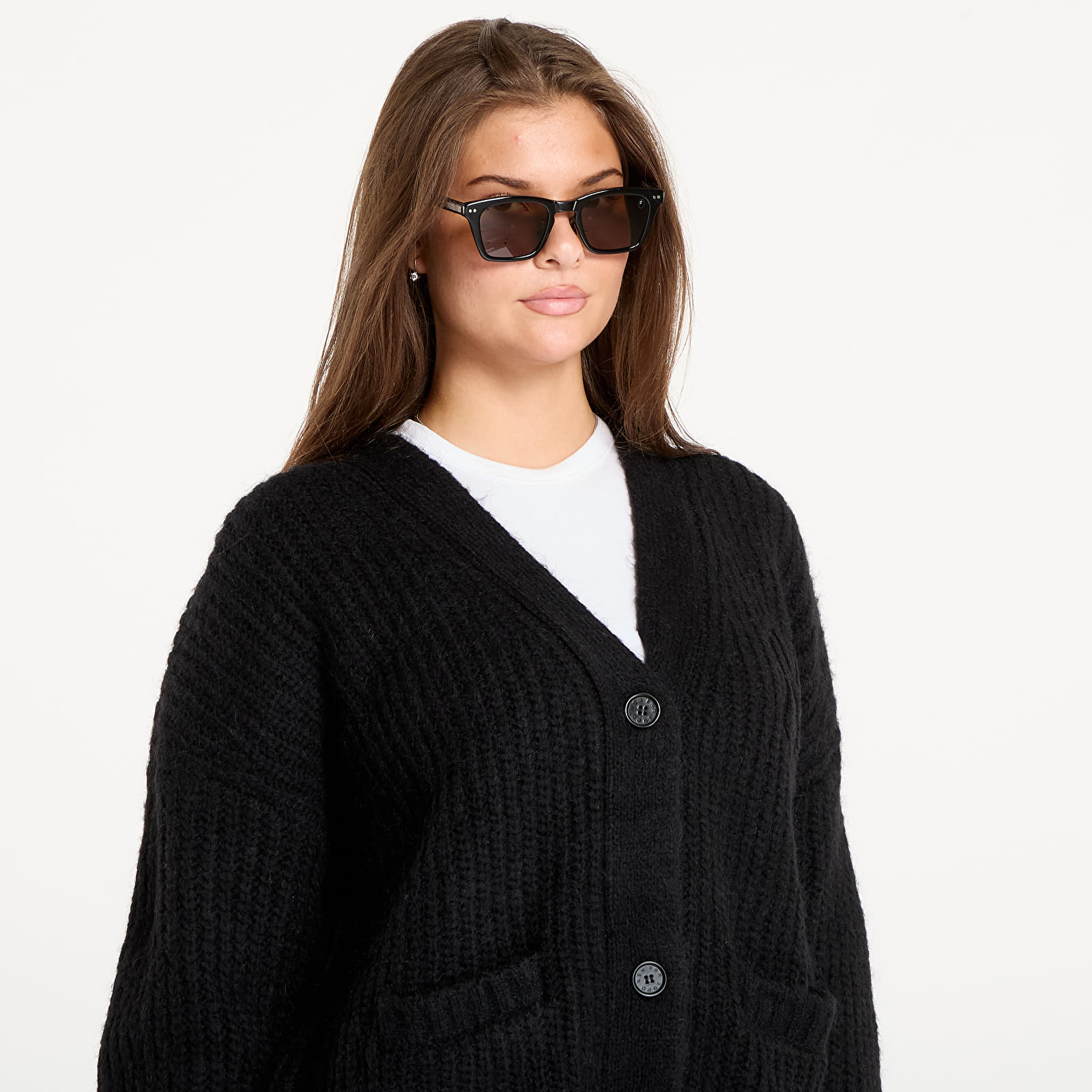 Moteriški megztiniai ir džemperiai New Era MLB Knit Cardigan New York Yankees Black