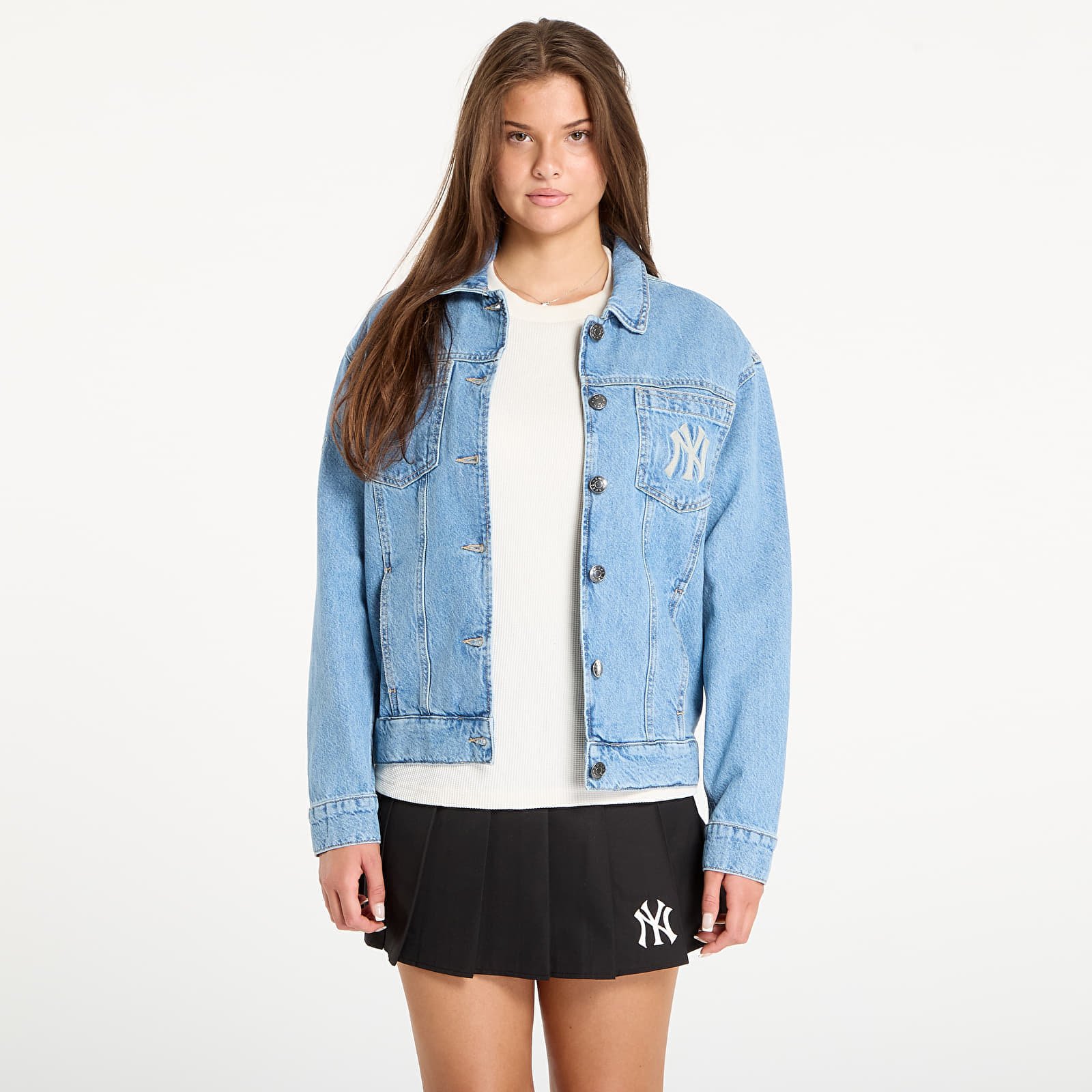 Jacket New Era MLB Denim New York Yankees UNISEX Rdm S