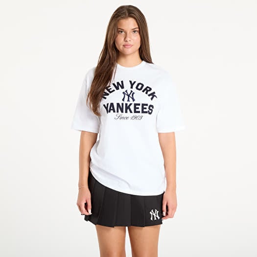 T-shirt New Era MLB Heritage New York Yankees UNISEX White