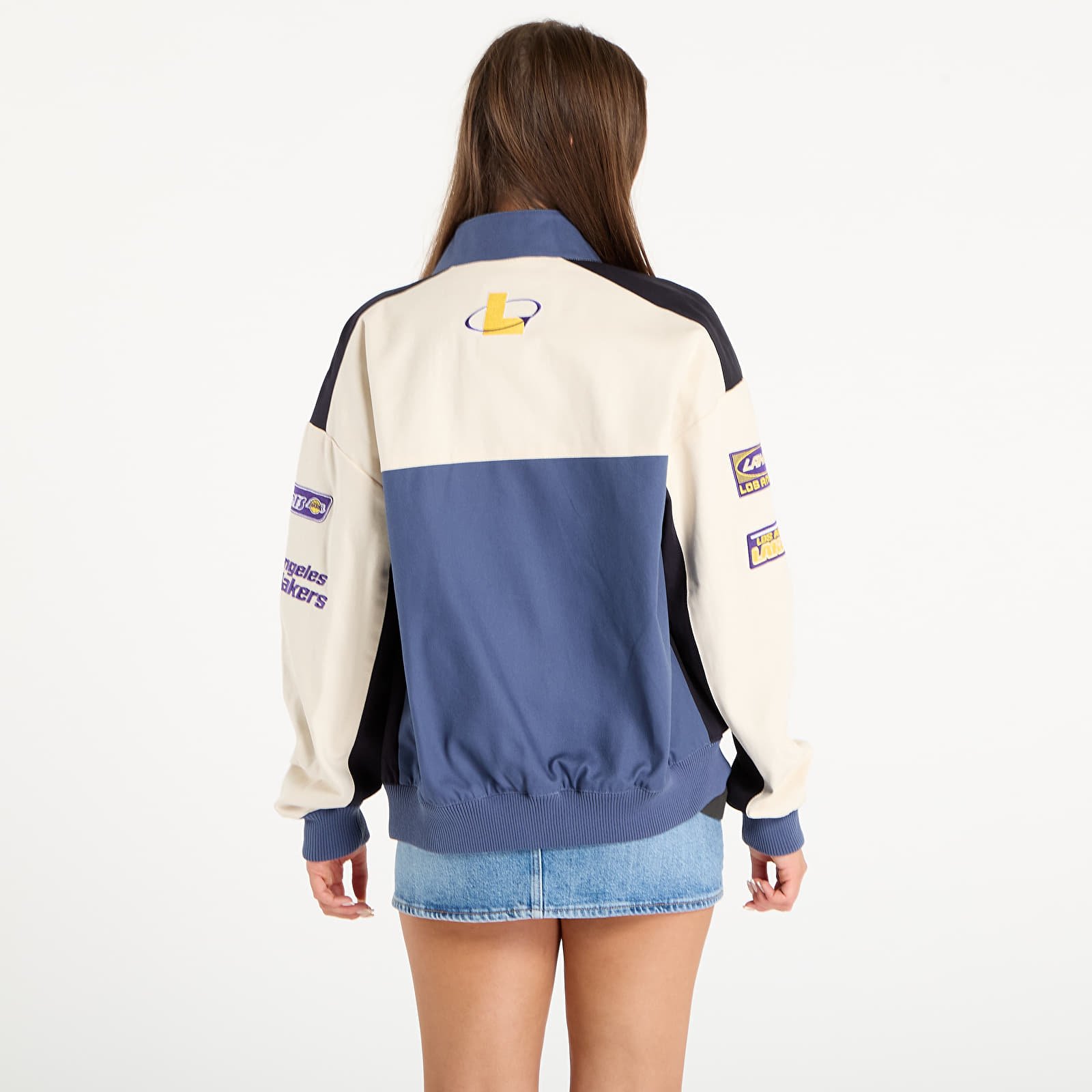 Pánské bundy New Era NBA Motorsport Los Angeles Lakers UNISEX Min