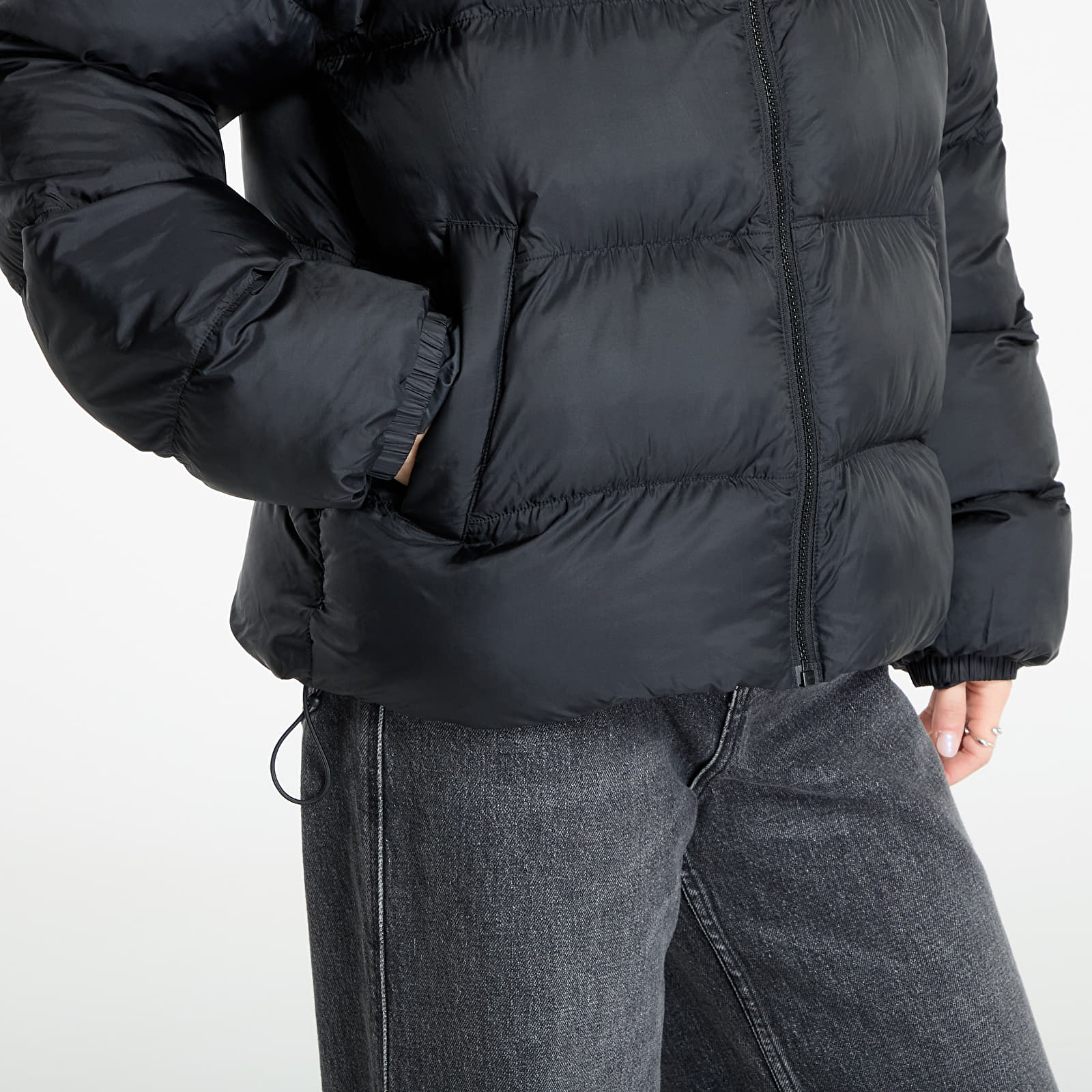 Γυναικεία down τζάκετ adidas Adicolor Short Puffer Jacket Black