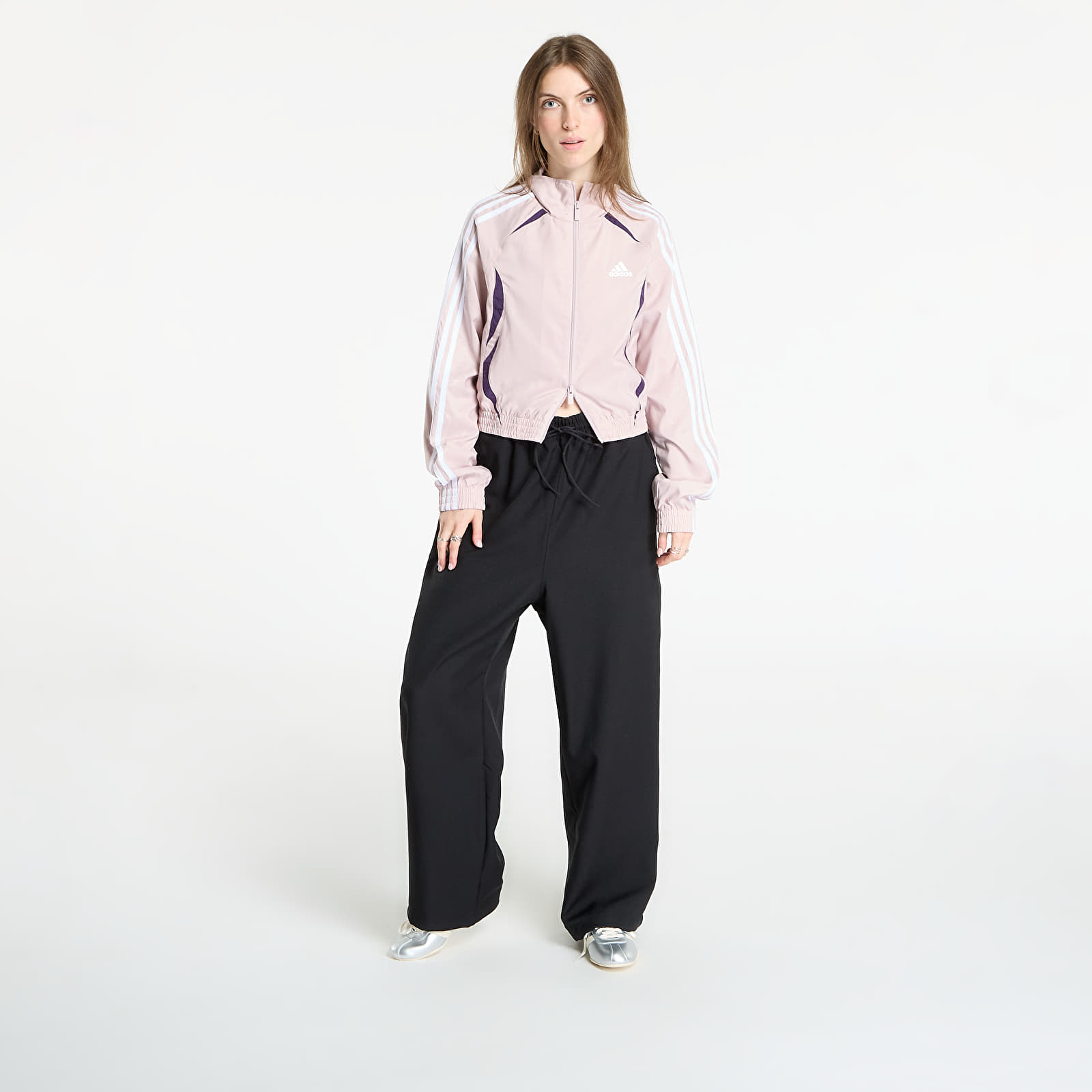Jacken für Frauen adidas Adilenium Season 4 Teamgeist Slim Track Top New Rose