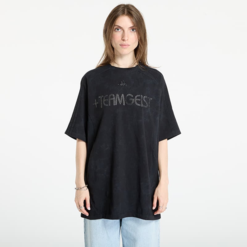T-shirt adidas Adilenium Season 4 Teamgeist Washed Rhinestone T-Shirt Black