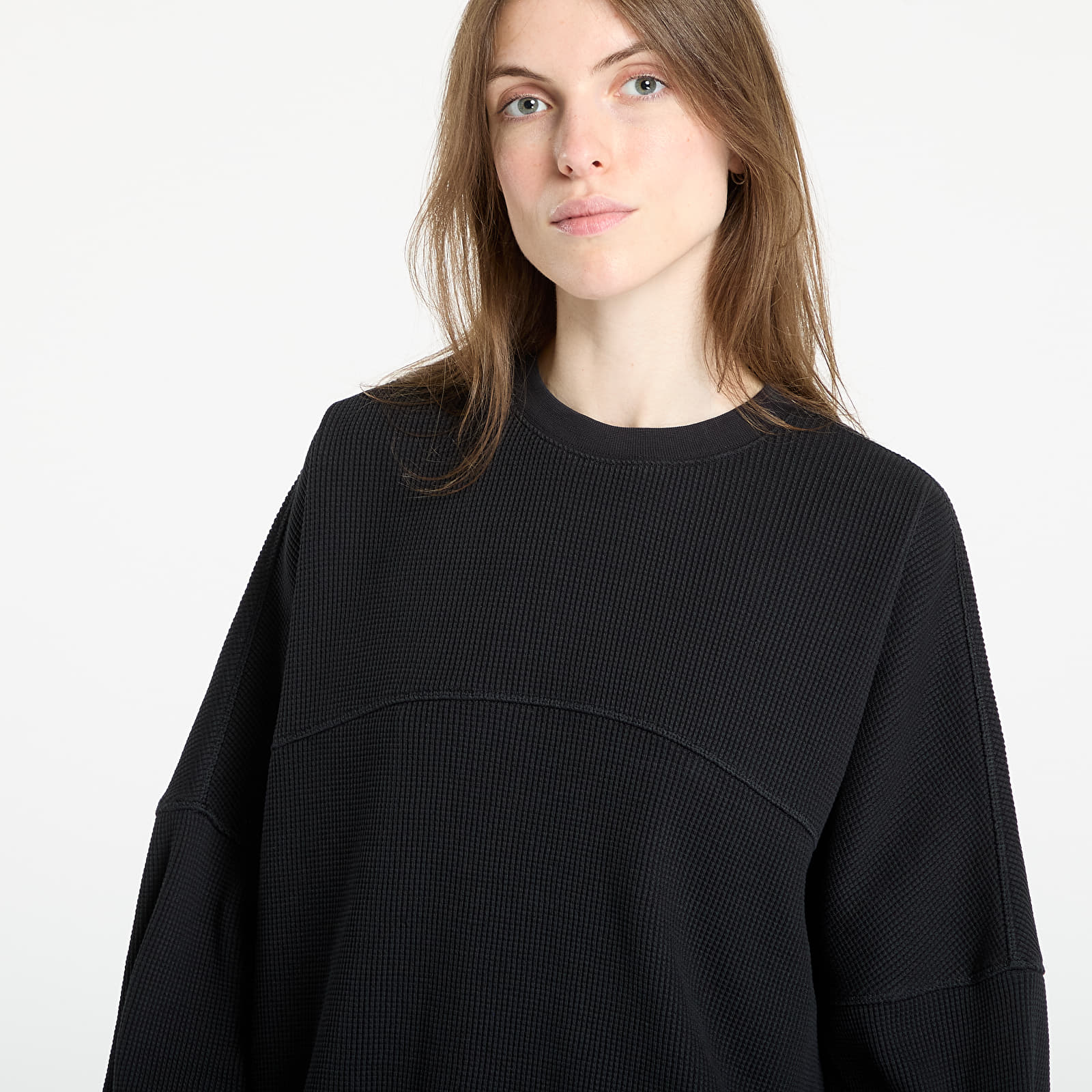 Heren T-shirts adidas La Cienega Sports Long-Sleeve Top UNISEX Black