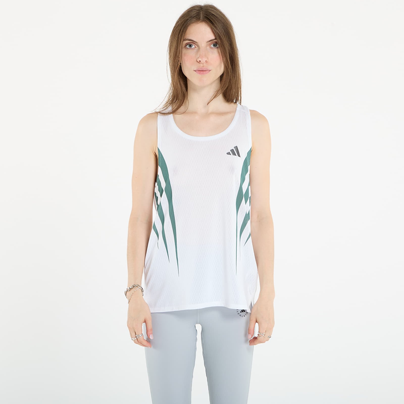Γυναικεία Tank tops adidas Adizero Archive Running Singlet White