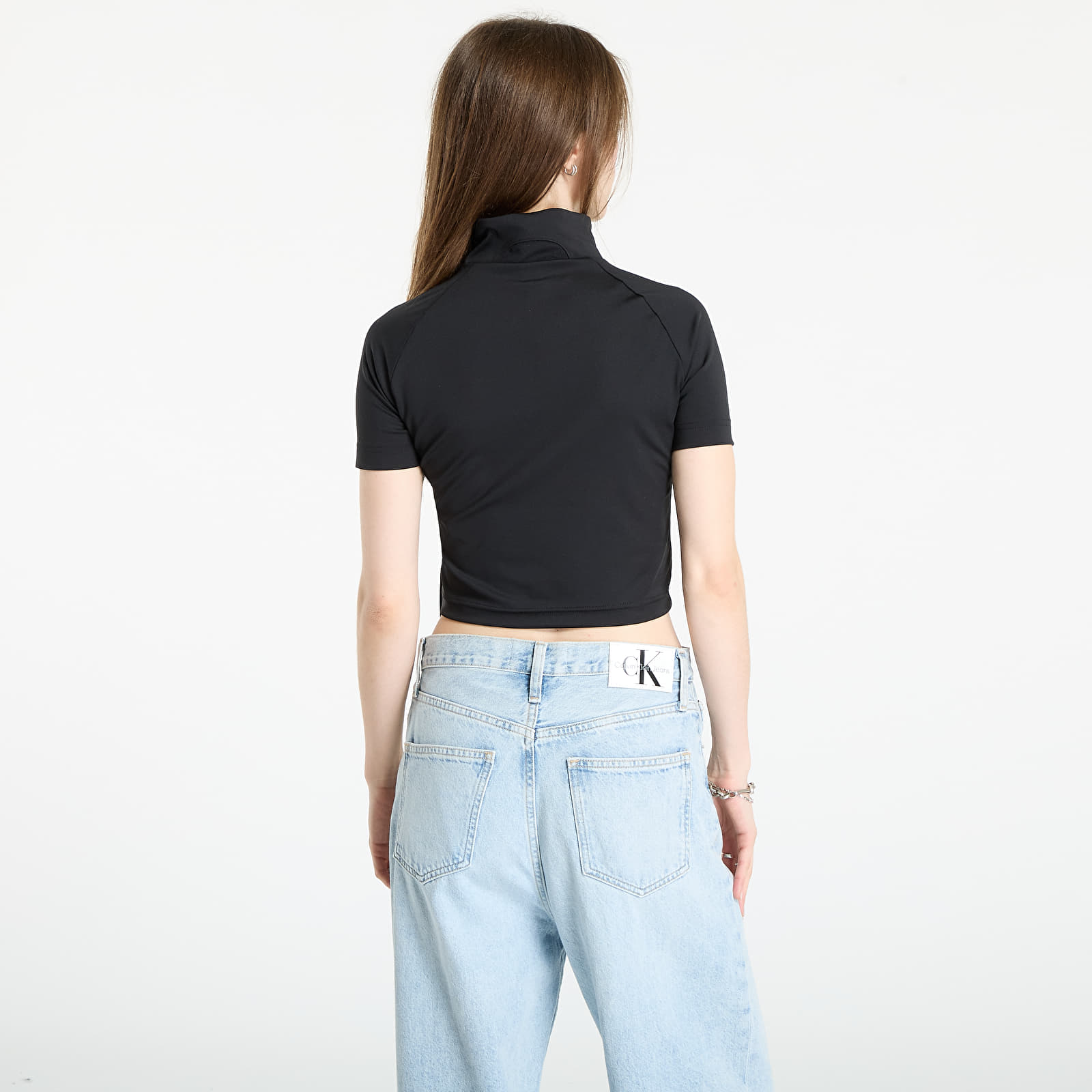 Tops für Frauen adidas Ribbon Cut Out Crop Top Black