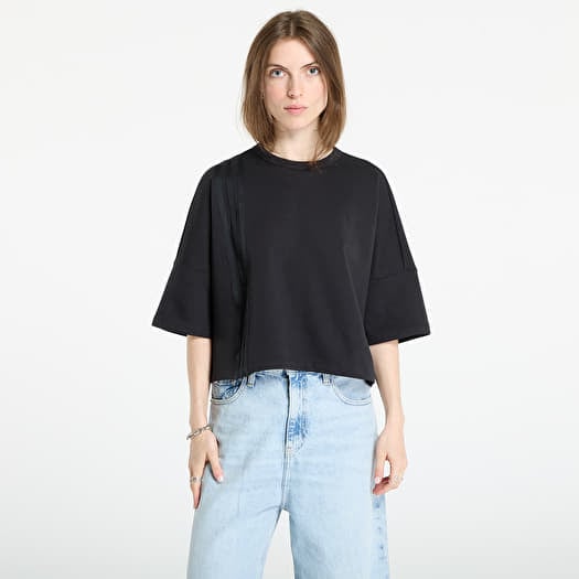 adidas Off Placed 3-Stripes T-Shirt Black