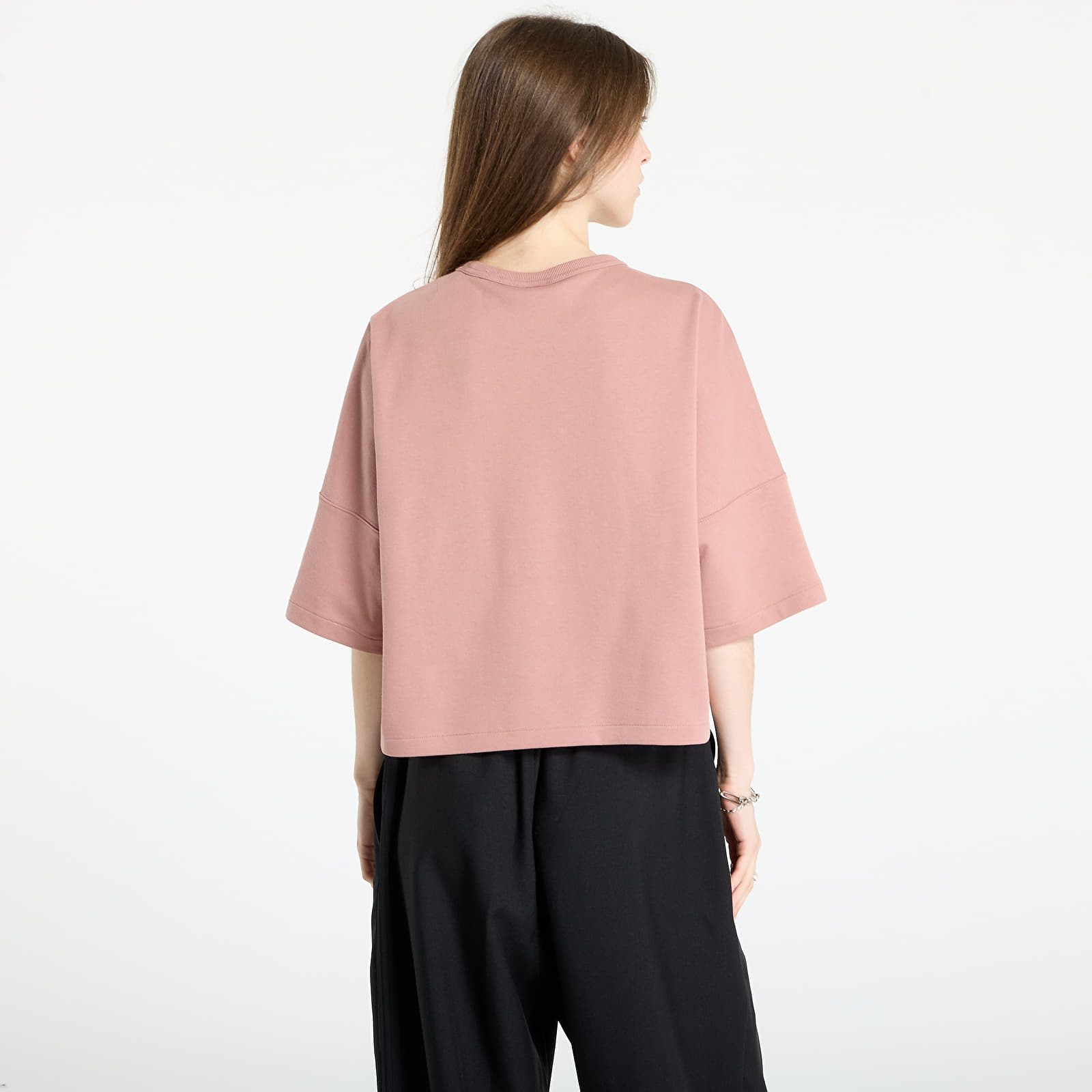 Γυναικεία μπλουζάκια adidas Off Placed 3-Stripes T-Shirt Warm Clay