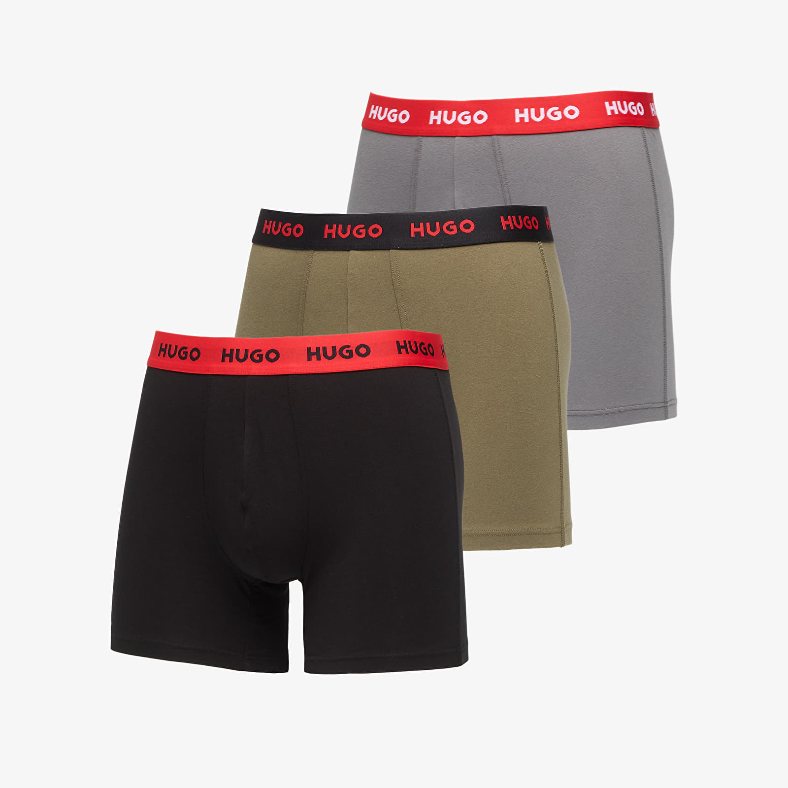 Boxershorts für Männer Hugo Boss Boxer Briefs 3-Pack Multicolor