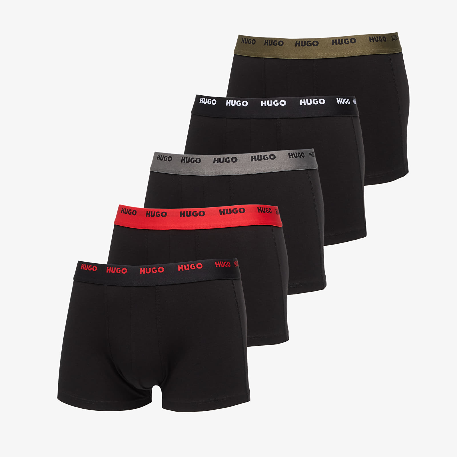 Boxershorts für Männer Hugo Boss Trunk 5-Pack Multicolor